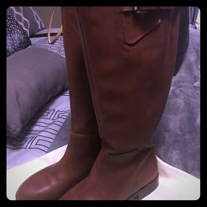 Inc leather  riding boots